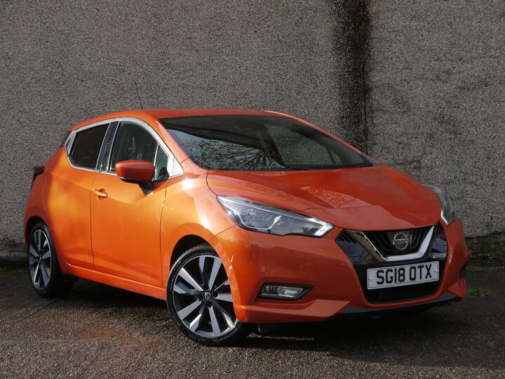 Nissan Micra 0.9 IG-T Tekna Euro 6 (s/s) 5dr Nissan Micra 0.9 IG-T Tekna Euro 6 (s/s) 5dr