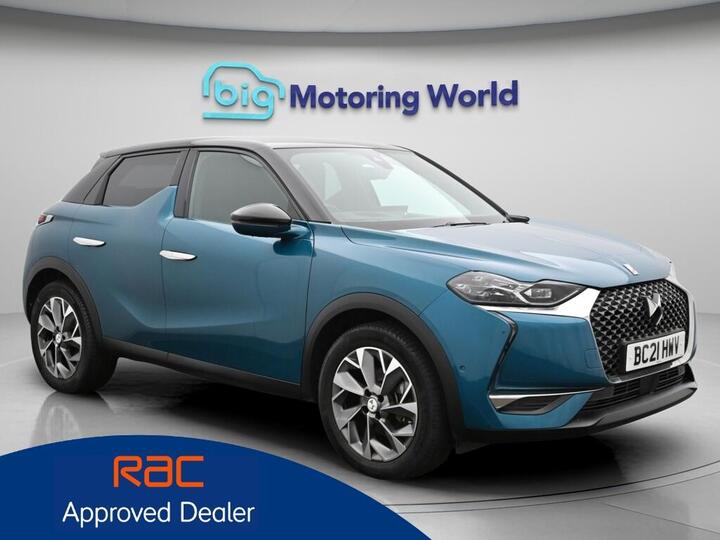 DS AUTOMOBILES DS 3 CROSSBACK E-TENSE 50kWh Ultra Prestige Crossback Auto 5dr DS AUTOMOBILES DS 3 CROSSBACK E-TENSE 50kWh Ultra Prestige Crossback Auto 5dr