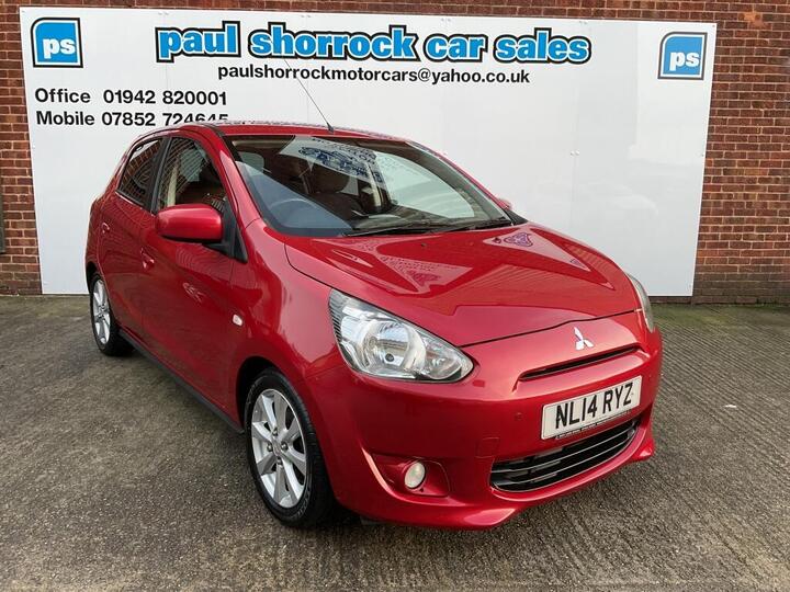 Mitsubishi MIRAGE HATCHBACK 1.2 3 Euro 5 (s/s) 5dr