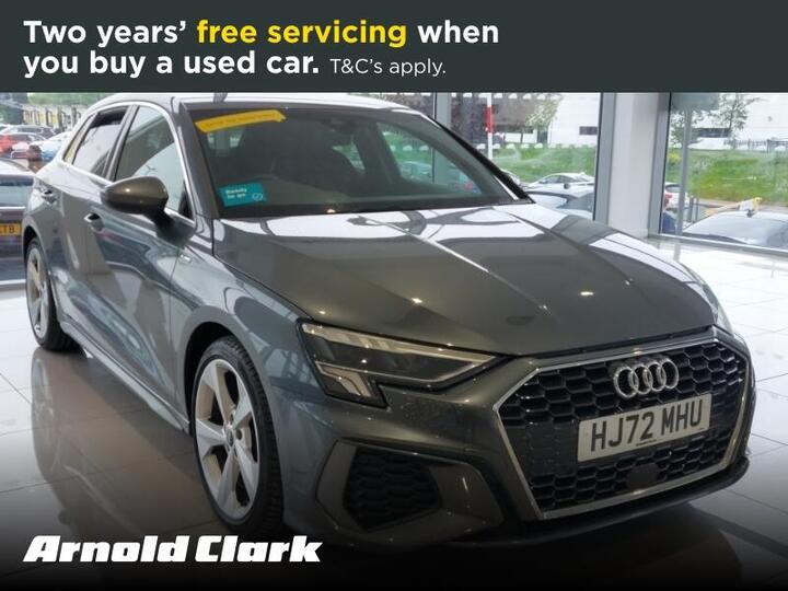 Audi A3 1.0 TFSI 30 S Line Sportback Euro 6 (s/s) 5dr