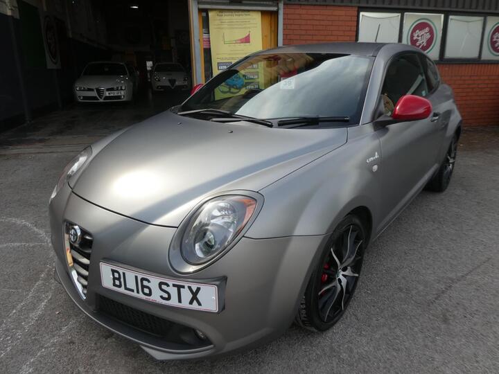 Alfa Romeo MiTo 1.4 TB MultiAir QV Line TCT Euro 6 (s/s) 3dr Alfa Romeo MiTo 1.4 TB MultiAir QV Line TCT Euro 6 (s/s) 3dr