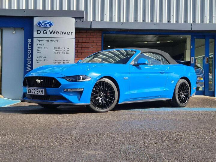 Ford MUSTANG 5.0 V8 GT SelShift Euro 6 2dr Ford MUSTANG 5.0 V8 GT SelShift Euro 6 2dr