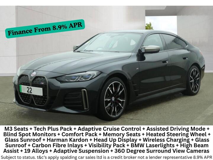 BMW I4 M50 83.9kWh Gran Coupe Auto 4WD 5dr