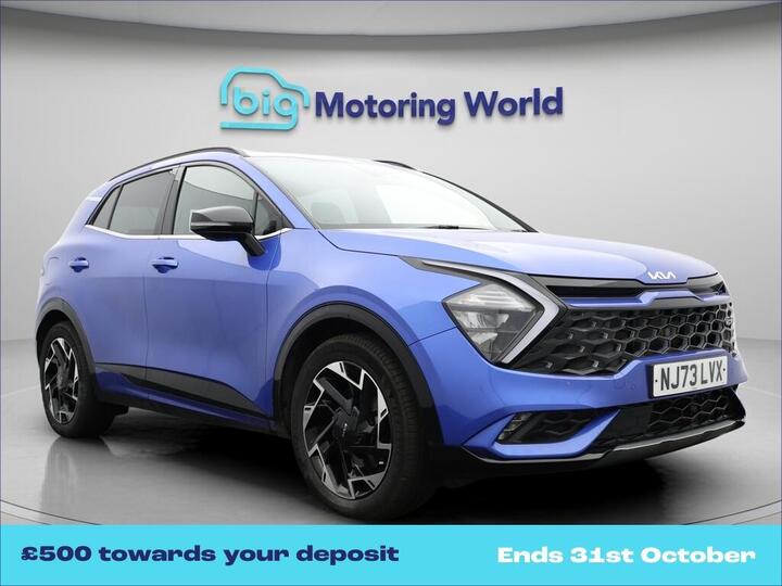 Kia Sportage 1.6 T-GDi 13.8kWh GT-Line Auto AWD Euro 6 (s/s) 5dr