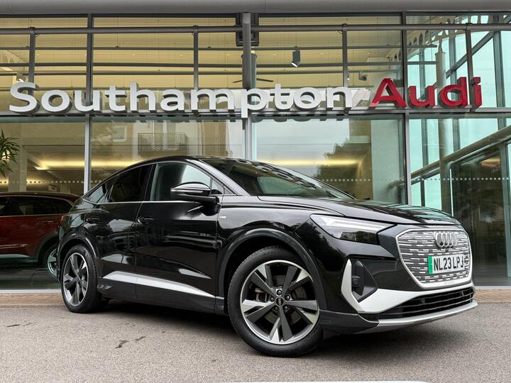 Audi Q4 E-tron 35 S Line Sportback Auto 5dr 55kWh Audi Q4 E-tron 35 S Line Sportback Auto 5dr 55kWh