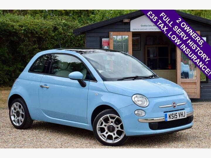 Fiat 500 1.2 Lounge Euro 6 (s/s) 3dr
