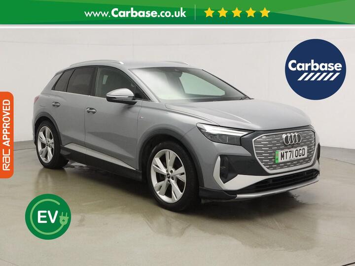 Audi Q4 E-tron 40 S Line Auto 5dr 82kWh Audi Q4 E-tron 40 S Line Auto 5dr 82kWh