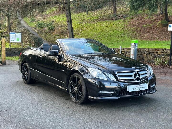 Mercedes-Benz E Class 3.0 E350 CDI V6 BlueEfficiency Sport Cabriolet G-Tronic Euro 5 2dr Mercedes-Benz E Class 3.0 E350 CDI V6 BlueEfficiency Sport Cabriolet G-Tronic Euro 5 2dr