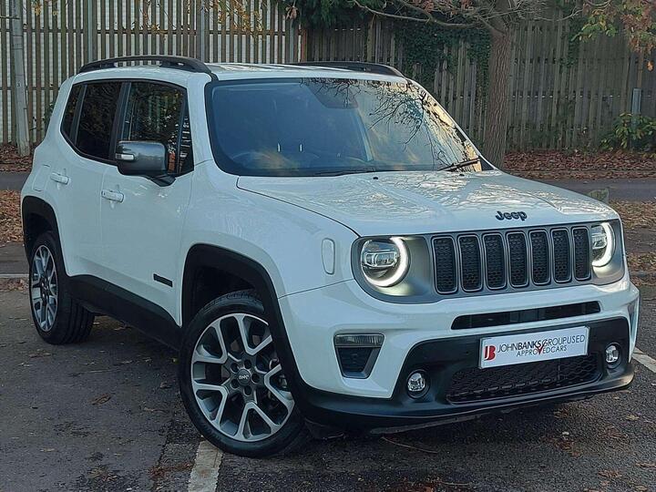 Jeep Renegade 1.3 GSE T4 11.4kWh S Auto 4xe Euro 6 (s/s) 5dr Jeep Renegade 1.3 GSE T4 11.4kWh S Auto 4xe Euro 6 (s/s) 5dr