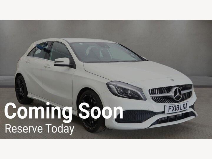 Mercedes-Benz A-CLASS 1.5 A180d AMG Line (Premium) Euro 6 (s/s) 5dr
