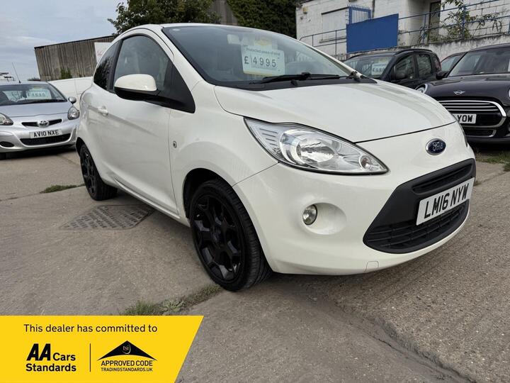 Ford Ka 1.2 Zetec White Edition Euro 6 (s/s) 3dr
