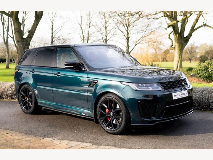 Land Rover Range Rover Sport 5.0 P575 V8 SVR Auto 4WD Euro 6 (s/s) 5dr