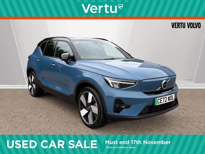 Volvo XC40 Recharge Twin 78kWh Ultimate Auto AWD 5dr