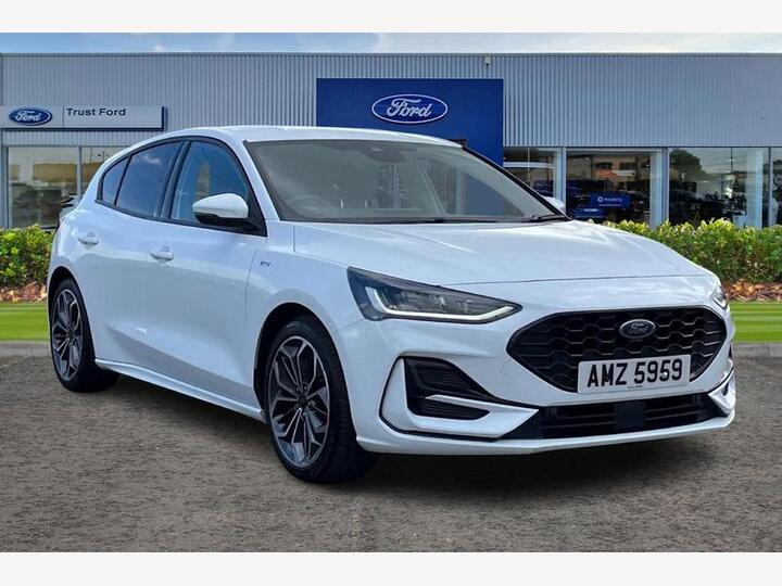 Ford FOCUS 1.0 EcoBoost Hybrid MHEV ST-Line X 5dr - 13.2 INCH DISPLAY With WIRELESS APPLE CARPLAY, HEATED SEATS & STEERING WHEEL, FULL LEATHER, CRUISE CONTROL