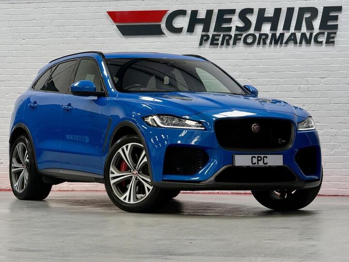 Jaguar F-PACE 5.0 V8 SVR Quickshift AWD Euro 6 (s/s) 5dr