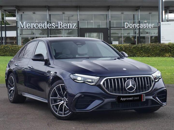 Mercedes-Benz E Class 3.0 E53e 25.4kWh AMG Night Edition (Premium Plus) SpdS TCT 4MATIC+ Euro 6 (s/s) 4dr Mercedes-Benz E Class 3.0 E53e 25.4kWh AMG Night Edition (Premium Plus) SpdS TCT 4MATIC+ Euro 6 (s/s) 4dr