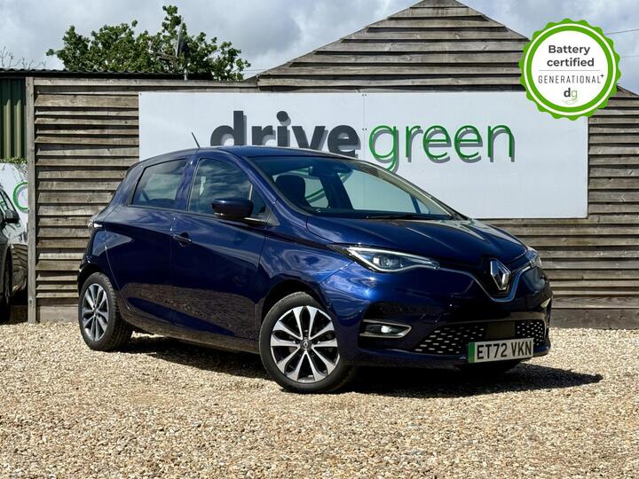 Renault Zoe R135 EV50 52kWh GT Line + Auto 5dr (Rapid Charge)