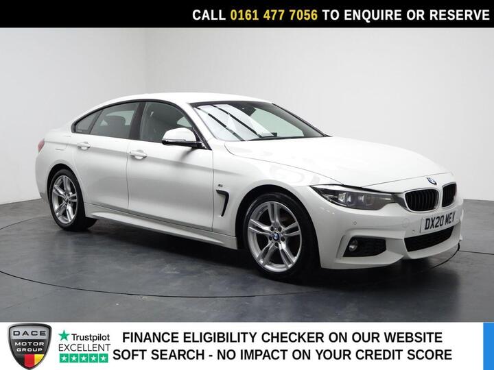 BMW 4 SERIES GRAN COUPE 2.0 420i GPF M Sport Euro 6 (s/s) 5dr BMW 4 SERIES GRAN COUPE 2.0 420i GPF M Sport Euro 6 (s/s) 5dr