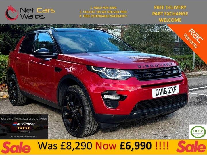 Land Rover Discovery Sport 2.0 TD4 HSE Black Auto 4WD Euro 6 (s/s) 5dr