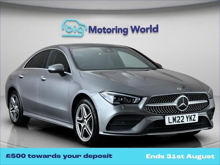 Mercedes-Benz CLA 1.3 CLA250e 15.6kWh AMG Line (Premium Plus) Coupe 8G-DCT Euro 6 (s/s) 4dr