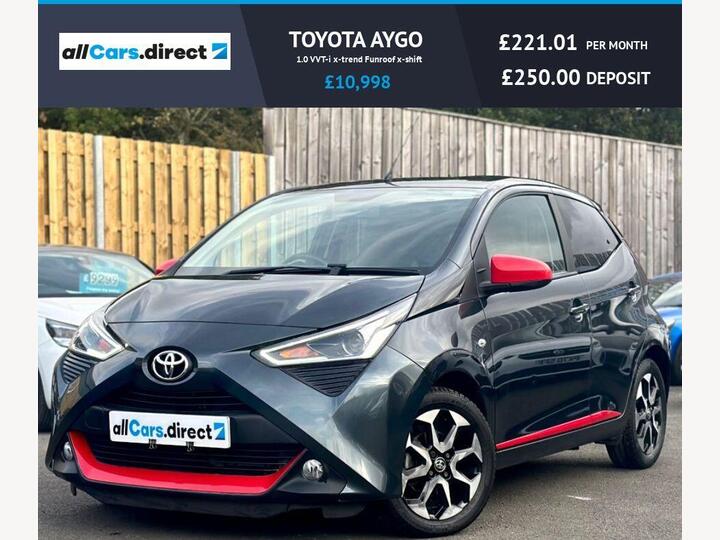 Toyota AYGO 1.0 VVT-i X-trend Funroof X-shift Euro 6 5dr