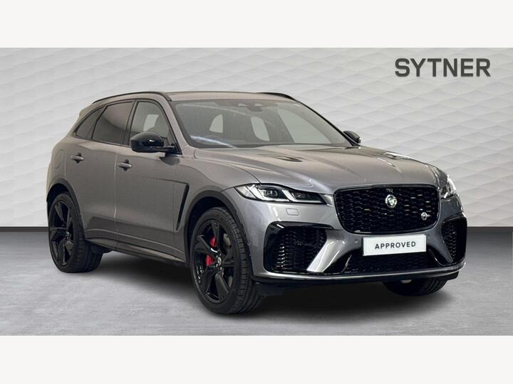 Jaguar F-PACE 5.0 P550 V8 SVR Quickshift AWD Euro 6 (s/s) 5dr