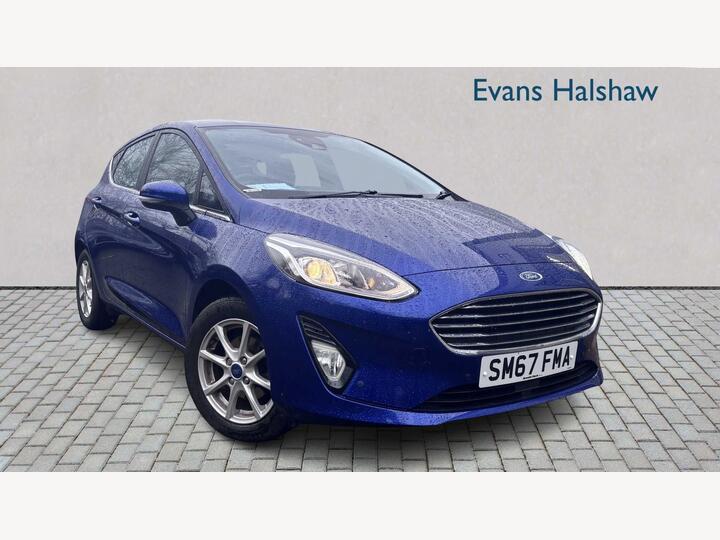Ford Fiesta 1.0T EcoBoost Zetec Hatchback 5dr Petrol Manual Euro 6 (s/s) (100 Ps)