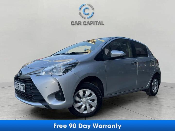 Toyota YARIS 1.33 Dual VVT-i Icon Hatchback 5dr Petrol Multidrive S Euro 5 (99 Ps) PUSH START+LANE DEPART+WARRANTY