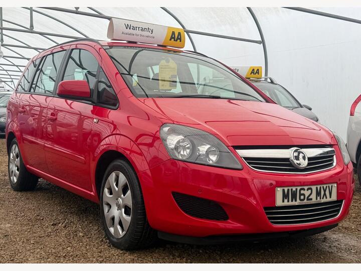Vauxhall Zafira 1.7 CDTi EcoFLEX Exclusiv Euro 5 5dr (SNav)