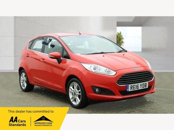 Ford Fiesta 1.0T EcoBoost Zetec Euro 6 (s/s) 5dr