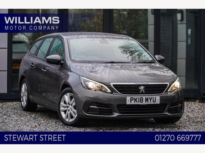 Peugeot 308 SW 1.2 PureTech Active Manual 5Spd Euro 6 (s/s) 5dr