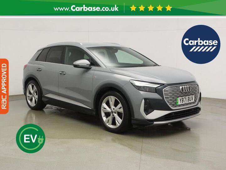 Audi Q4 E-tron 40 S Line Auto 5dr 82kWh Audi Q4 E-tron 40 S Line Auto 5dr 82kWh
