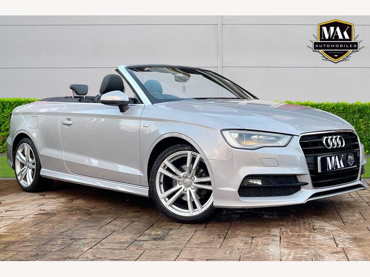 Audi A3 Cabriolet 1.4 TFSI CoD S Line Euro 6 (s/s) 2dr (Nav)