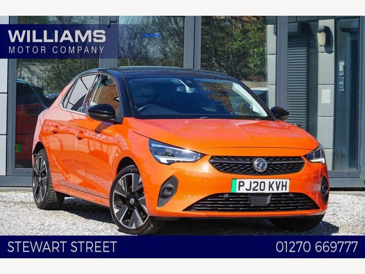 Vauxhall Corsa Electric 50kWh Elite Nav Auto 5dr (7.4Kw Charger)