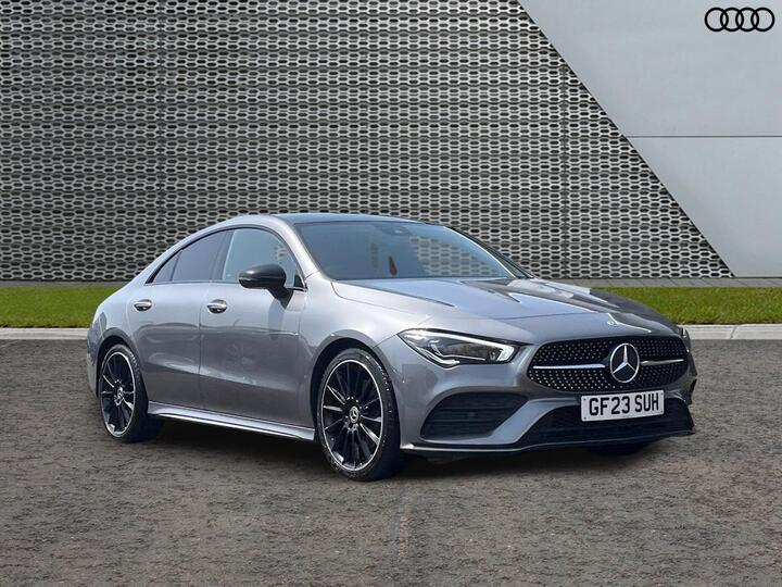 Mercedes-Benz CLA 1.3 CLA200 AMG Line Night Edition (Premium Plus) Coupe 7G-DCT Euro 6 (s/s) 4dr Mercedes-Benz CLA 1.3 CLA200 AMG Line Night Edition (Premium Plus) Coupe 7G-DCT Euro 6 (s/s) 4dr
