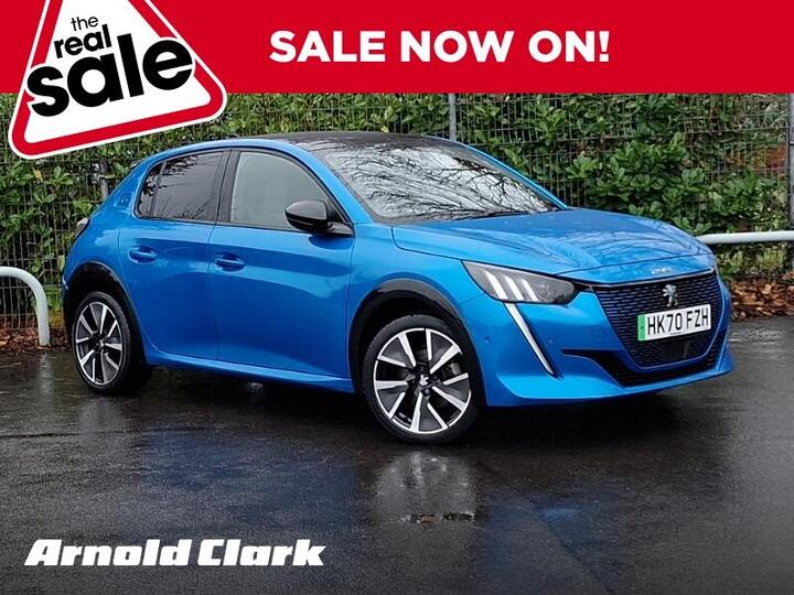 Peugeot E-208 50kWh GT Auto 5dr Peugeot E-208 50kWh GT Auto 5dr