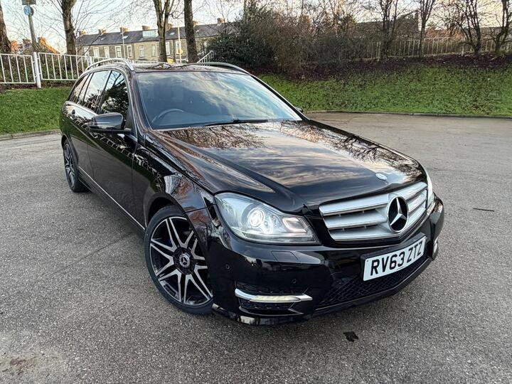 Mercedes-Benz C Class 2.1 C220 CDI AMG Sport Plus G-Tronic+ Euro 5 (s/s) 5dr