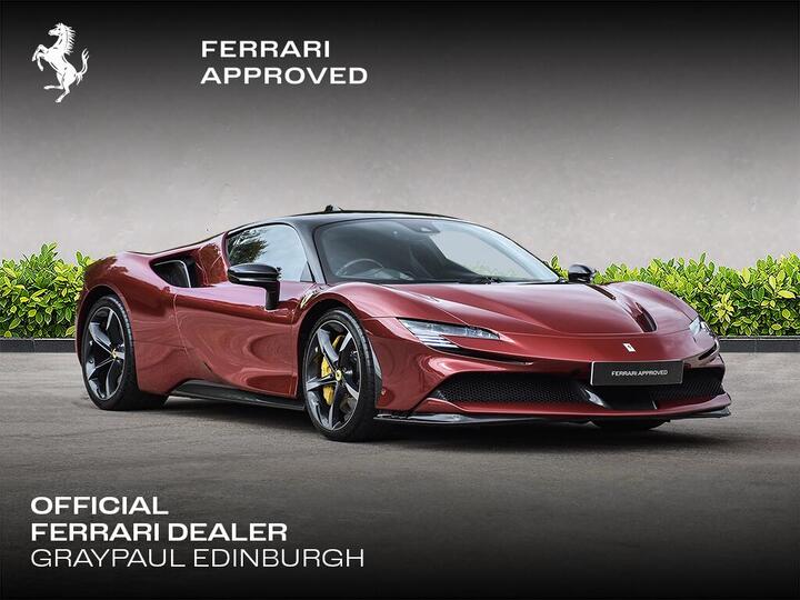 Ferrari SF90 4.0T V8 7.9kWh F1 DCT 4WD Euro 6 (s/s) 2dr