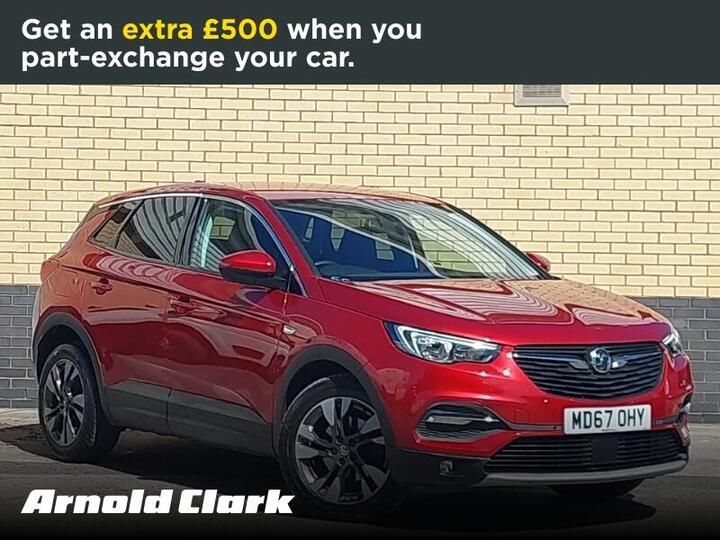 Vauxhall Grandland X 1.2 Turbo Sport Nav Euro 6 (s/s) 5dr