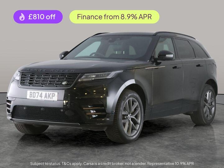 Land Rover Range Rover Velar 2.0 P400e 19.2kWh Dynamic SE Auto 4WD Euro 6 (s/s) 5dr