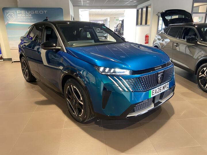 Peugeot E-3008 73kWh GT Auto 5dr Peugeot E-3008 73kWh GT Auto 5dr