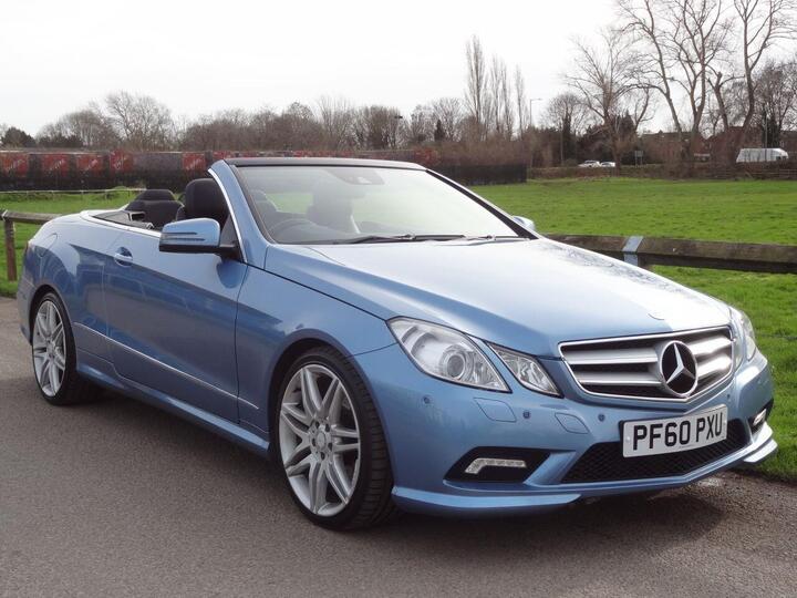 Mercedes-Benz E-CLASS 3.0 E350 CDI V6 BlueEfficiency Sport Cabriolet G-Tronic Euro 5 2dr