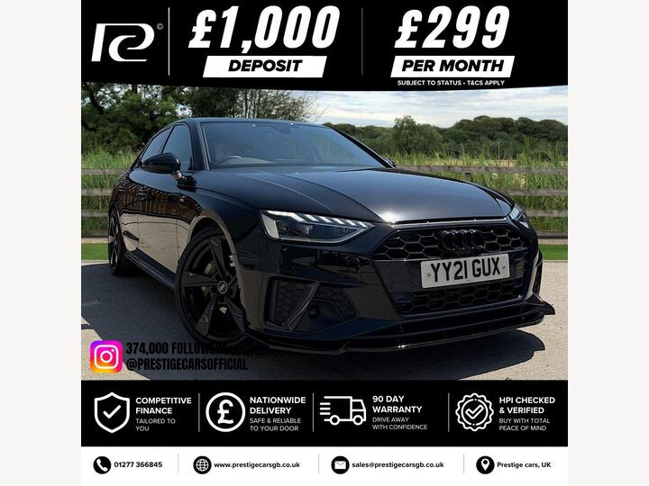 Audi A4 2.0 TFSI 40 S Line S Tronic Euro 6 (s/s) 4dr