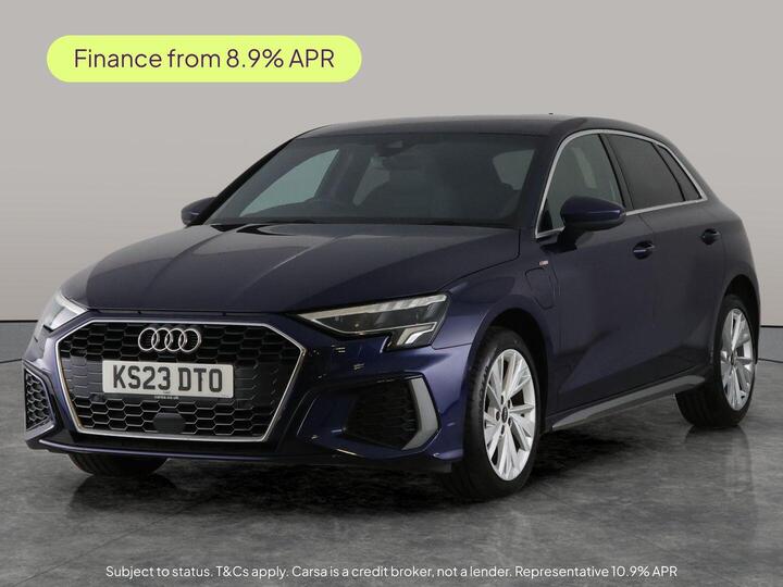 Audi A3 1.4 TFSIe 40 S Line Sportback S Tronic Euro 6 (s/s) 5dr 13kWh