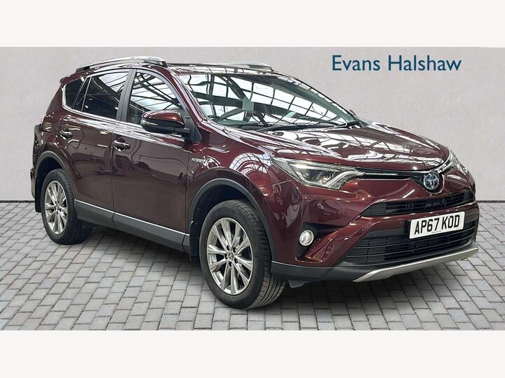 Toyota RAV4 ESTATE 2.5 VVT-h Excel CVT 4WD Euro 6 (s/s) 5dr (Safety Sense, Nav)
