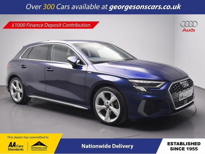 Audi A3 1.5 TFSI 35 S Line Sportback S Tronic Euro 6 (s/s) 5dr