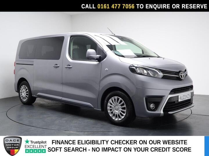 Toyota PROACE VERSO 1.5D Shuttle Medium MPV MWB Euro 6 (s/s) 5dr (9 Seat) Toyota PROACE VERSO 1.5D Shuttle Medium MPV MWB Euro 6 (s/s) 5dr (9 Seat)
