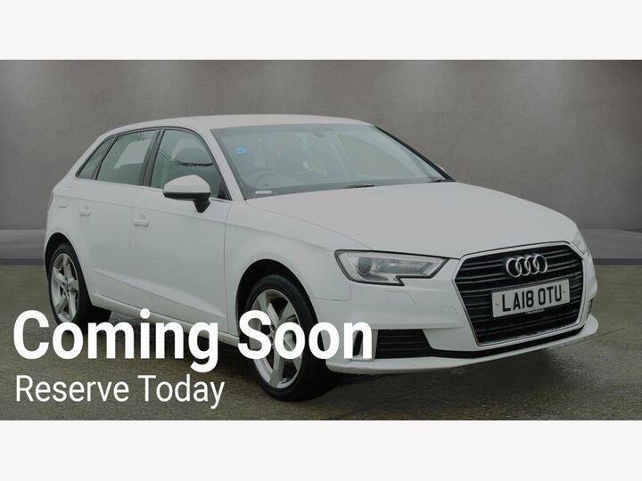Audi A3 2.0 TDI Sport Sportback S Tronic Euro 6 (s/s) 5dr