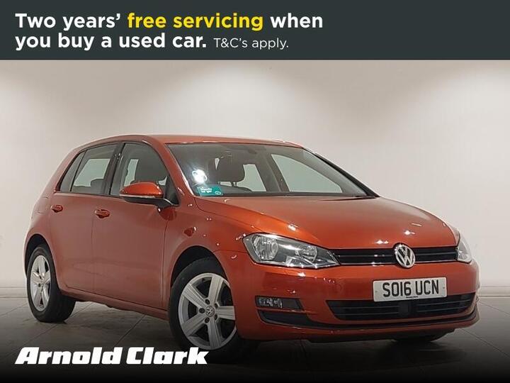 Volkswagen Golf 1.6 TDI BlueMotion Tech Match Edition DSG Euro 6 (s/s) 5dr