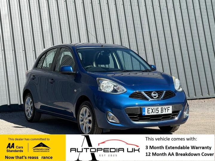 Nissan Micra 1.2 Acenta CVT Euro 5 5dr
